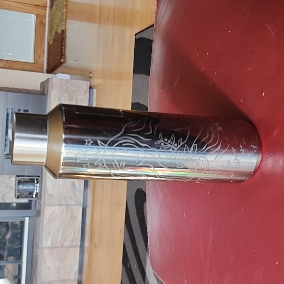 Starbucks Dining Nwt Starbucks Vacuum Insulated Water Bottle Silver
